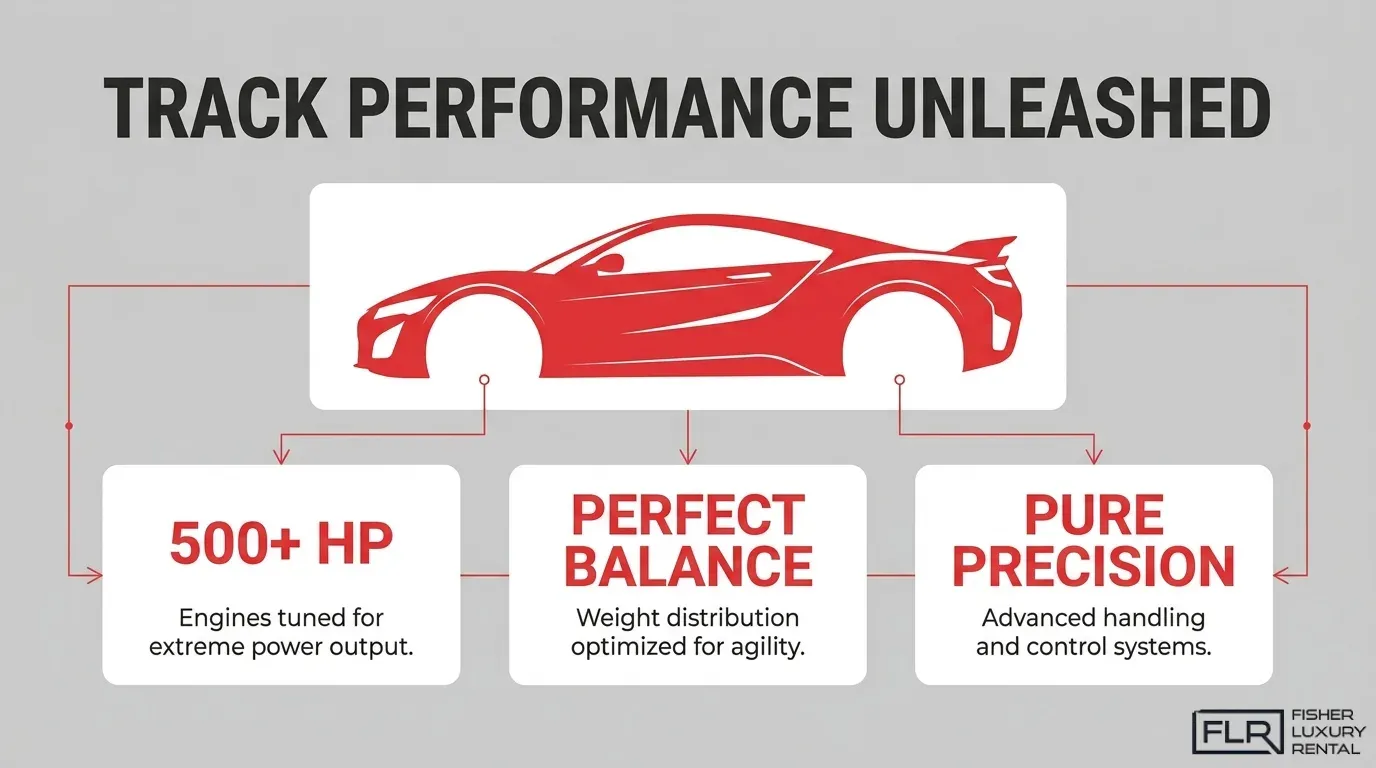 Track car performance with 500+ horsepower, balance, and precision