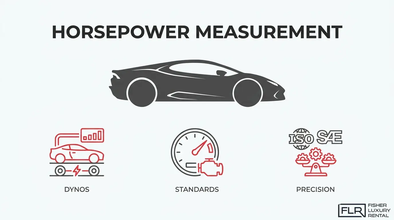 Horsepower measurement using dynos and standards