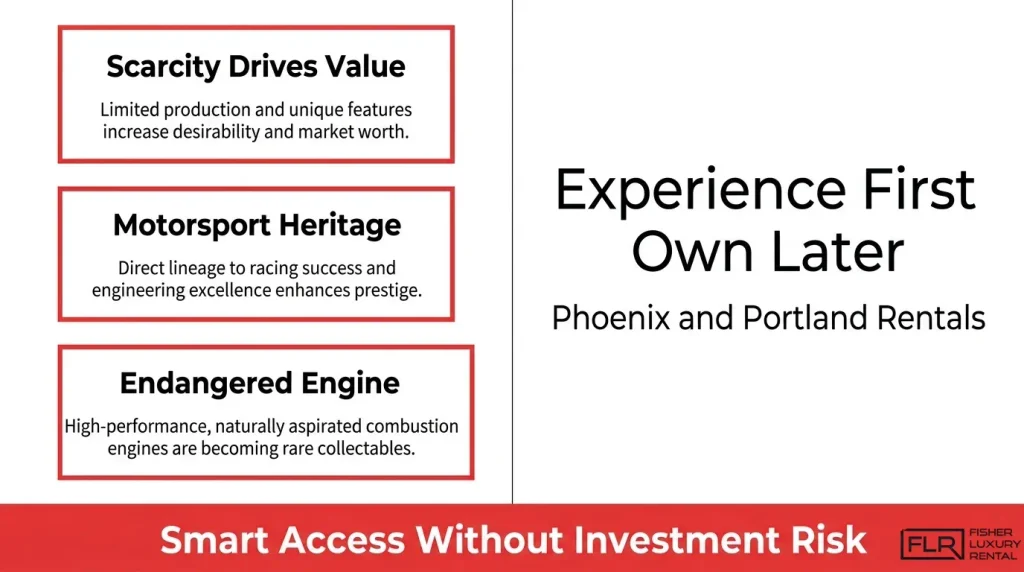 Porsche GT3 investment factors and rental alternative