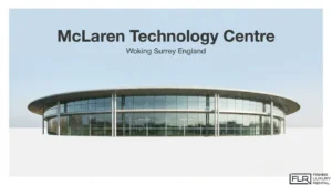 McLaren Technology Centre headquarters in Woking, Surrey, England