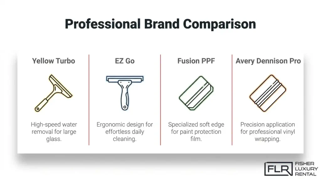 Professional PPF squeegee brands comparison